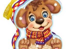 Новогодние подарки из конфет фабрики" Рахат"