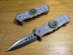 Нож-Спиннер Складной Карманный Туристический Походный. Подарок.