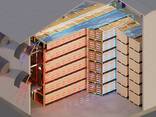 Контейнерное хранение в овощехранилище монтаж проектирование под ключ - photo 1