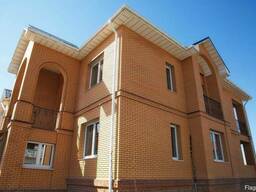 Облицовка фасада кирпичом