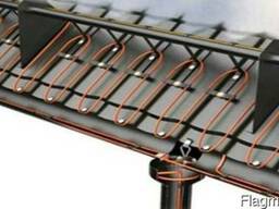 Обогрев водостоков и желобов. Монтаж оборудования.