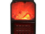 Обогреватель портативный с LCD-дисплеем, пультом д/у и имитацией камина Flame Heater. .. - фото 2