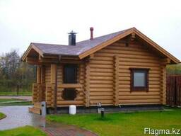 Оцилиндрованое бревно Алматы
