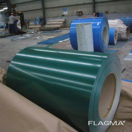 Оцинкованная сталь RAL-6005 0.45 мм