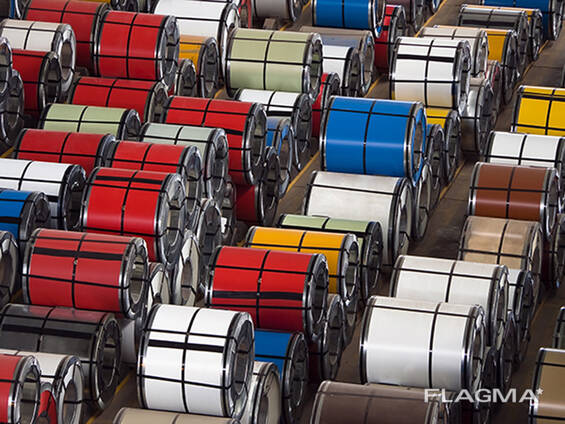 Оцинкованная сталь RAL-1018 0.95 мм