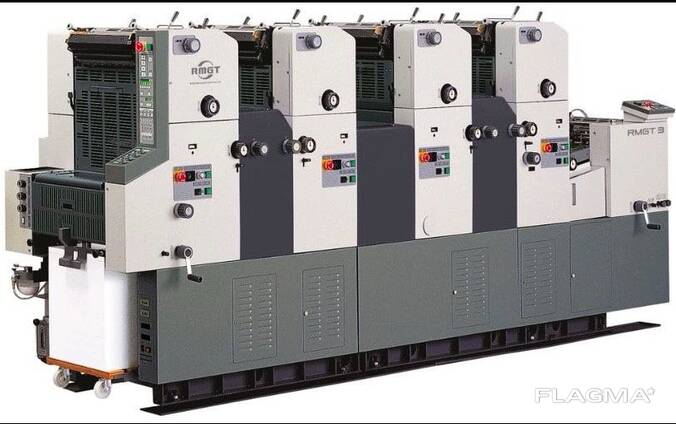 Офсетная машина RMGT 340, 4 краски, отличное состояние