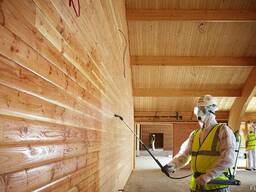 Огнезащита деревянных и металлических конструкции