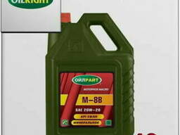 Oil right моторное масло м-8в 10л