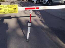 Опора для стрелы шлагбаума телескопическая подвижная