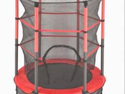 Оригинальный Батут детский пружинный. Высота - 150 см. Напольный.
