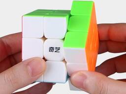 Оригинальный Кубик Рубика 3 на 3 Qiyi Cube/цветной пластик/Для Профи