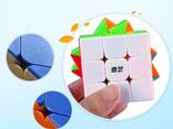 Оригинальный Кубик Рубика 3 на 3 Qiyi Cube/цветной пластик/Для Профи - фото 1