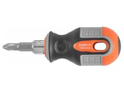 Отвертка стержневая двусторонняя ROUND GRIP, РН2, SL6x38 мм Ombra