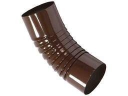 Отвод водосточный ПВХ D= 80-100 мм, Угол: 45-70 град. в Актау