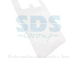 Пакет майка ПНД 30+15*55, 15мкм белая (100шт. /уп)