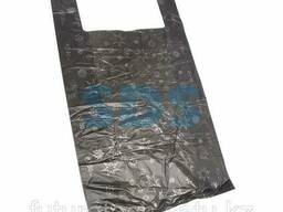 Пакет майка ПНД 38+18*68, 15мкм "Звезды" (100шт. /уп)