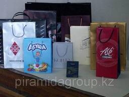 Пакеты с лого по индивидуальному заказу