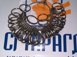 Пальцемер металлический ювелирный