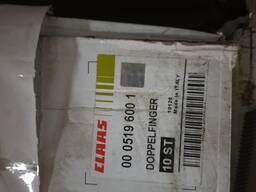 Палец сдвоенный, сегмент ножа на жатку CLAAS (оригинал)