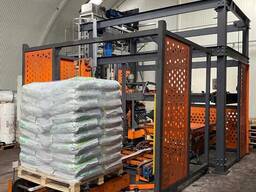 Паллетоукладчик (паллетайзер) в комплекте с податчиком пустых паллет