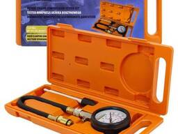 Partner Индикатор компрессии бензинового двигателя Profi (0-21Bar, М14, М18 + жесткий. ..