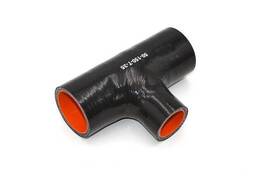 Патрубок силиконовый Т-образный Ф 50 мм L 150 мм (отвод 35 мм)