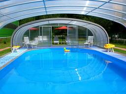 Павильон для бассейна различных форм
