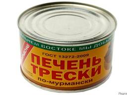 Печень трески "ПО- мурмански" 240г 1/48 (302)