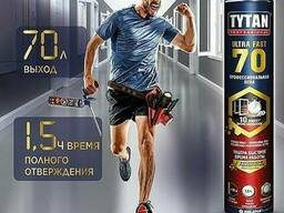 Пена монтажная TYTAN 70 L Новинка сезона. 1.5 часа высыхания