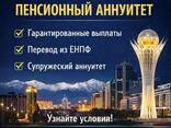Пенсионный аннуитет в Казахстане — пожизненный доход уже сегодня. - фото 1