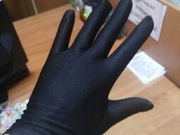 Перчатки ювелирные лайкра , черные