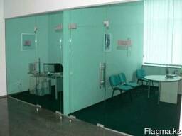 Перегородки из стекла