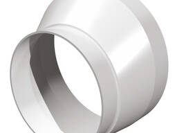 Переход воздуховода Размер1: 100-1250 мм, Размер2: 100-1120 мм, s= 0,5-0,7 мм