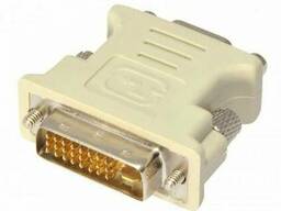 Переходник DVI-VGA Cablexpert A-DVI-VGA, 29M/15F, пакет