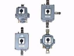 Переключатели пакетные взрывозащищенные из алюминия и пласти