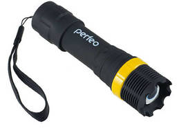 Perfeo Светодиодный фонарь LT-005, жёлтый, 80LM, Zoom