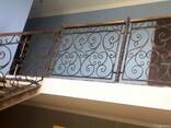 Перила металлические - фото 5
