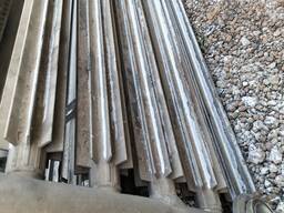 Батареи радиатор Дюралюминий регистры с теплоотдачей 5 секции вес 250 кг