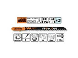 Пилки лобзиковые для древесины (2-сторонний рез) 100x4-5.2x6TPI CMT JT244DDC-5