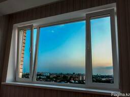 Пластиковые окна. Зал. (панельный дом)