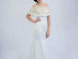 Платье с казахским орнаментом