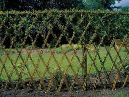 Плетеный забор ива