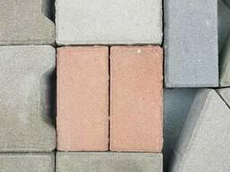Плитка тротуарная "Прямоугольник". Размер: 200*100*70мм.