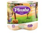 Plushe Classic абрикос 2 слоя,4 рулона клубника
