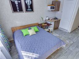 По-домашнему уютная двухместная студия на Толе би Весновка.