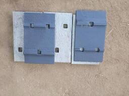 Подкладка Д-43 восстановленная и покрашенная под новую ГОСТ 7056-77