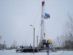 Подроторное основание сприемным мостом