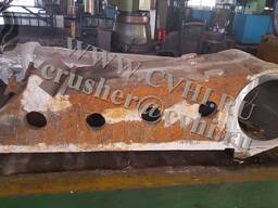 Подвижная щёка для щековой дробилки