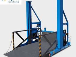 Подъёмник, лифт. Передвижная платформа для погрузки и разгрузки