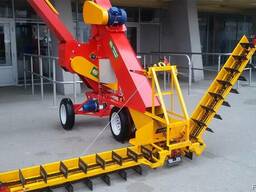 Погрузчик - зернометатель скребковый ПЗС-100 "Вулкан"